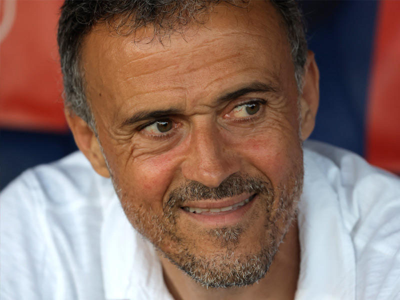  المدير الفني لإسبانيا لويس إنريكي مارتينيز