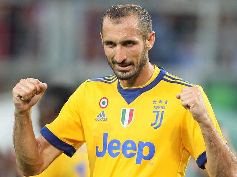  مدافع يوفنتوس ومنتخب إيطاليا السابق المخضرم جورجو كيليني