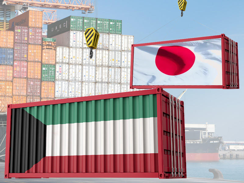 ارتفاع الفائض التجاري بين الكويت واليابان 