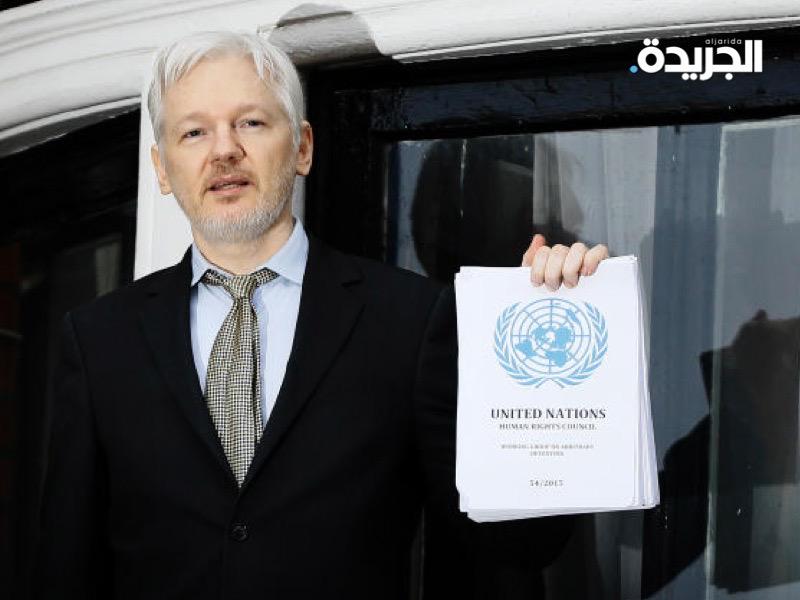 مؤسس موقع ويكيليكس، جوليان أسانج