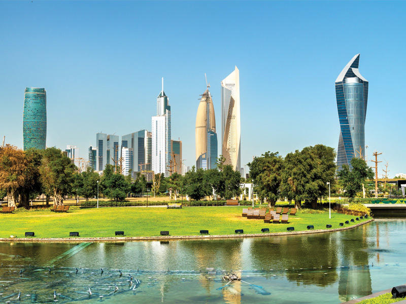 الابراج العقارية في مدينة الكويت