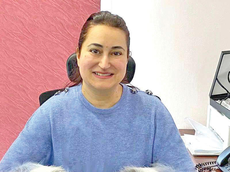 استشارية الجراحة العامة في مستشفى مبارك الكبير د. فاطمة خاجة