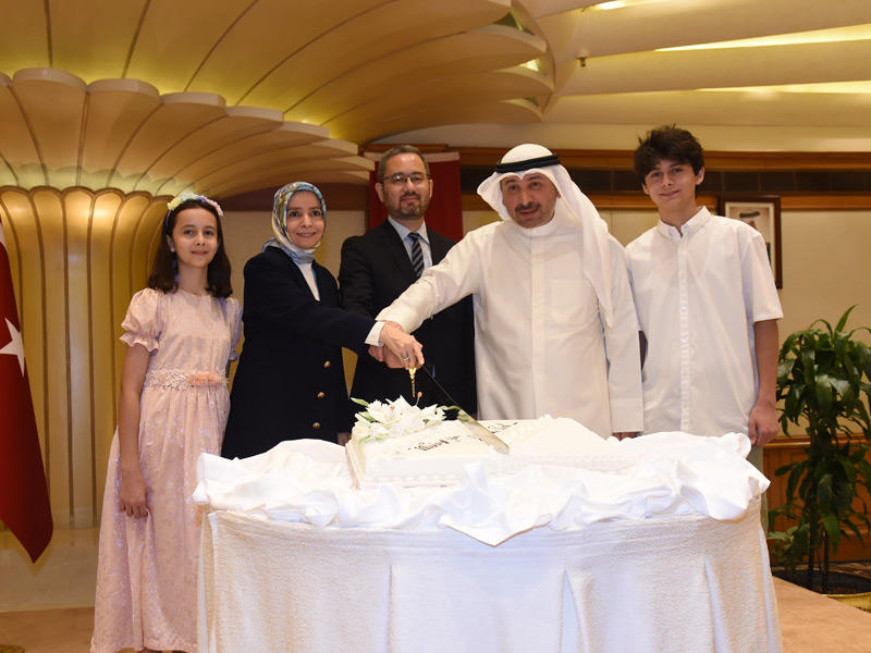 السفيرة التركية خلال الحفل