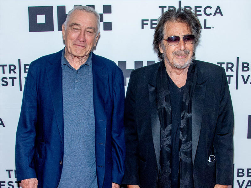 النجمان روبرت دي نيرو وآل باتشينو