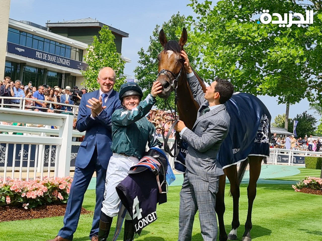 هولي دويل مع الفرس نشوى