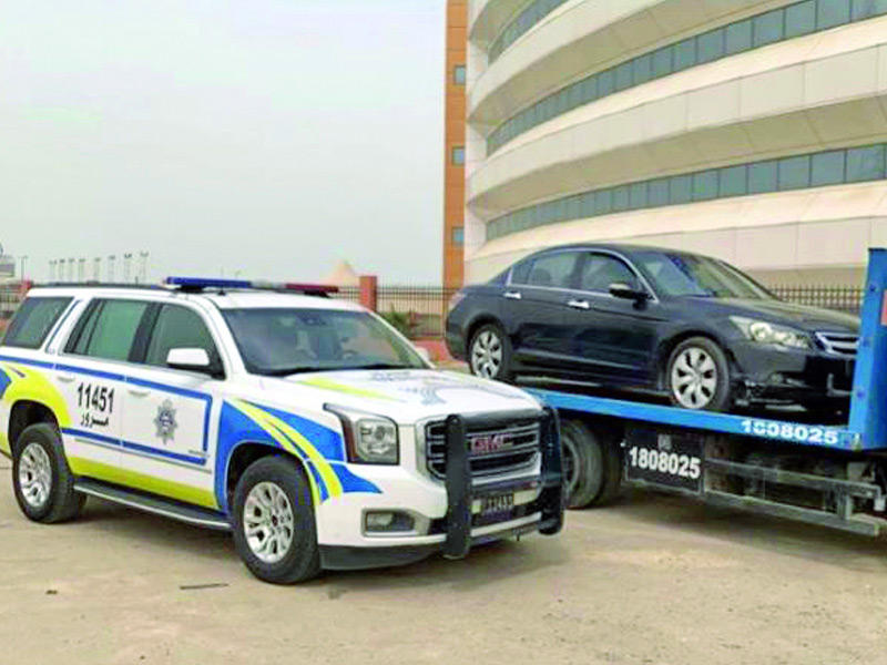 جانب من الحملات المرورية الأمنية