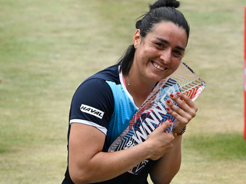 النجمة التونسية للتنس أنس جابر