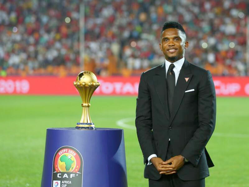 لاعب برشلونة السابق صامويل إيتو