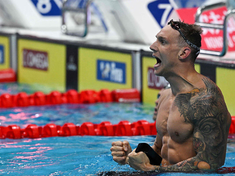 السبّاح الأميركي كاليب دريسل