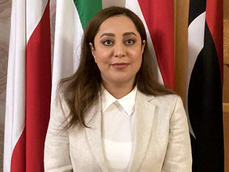  رئيسة قسم مؤسسات جامعة الدول العربية بوزارة الإعلام، ريم الحوطي