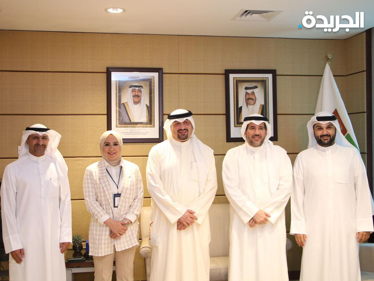 المدير العام لهيئة البيئة عبدالله الأحمد ورئيس جمعية العلاقات العامة جمال النصرالله