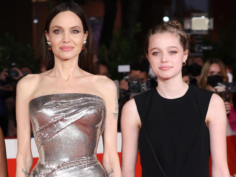 شيلوه ووالدتها النجمة أنجلينا جوليn