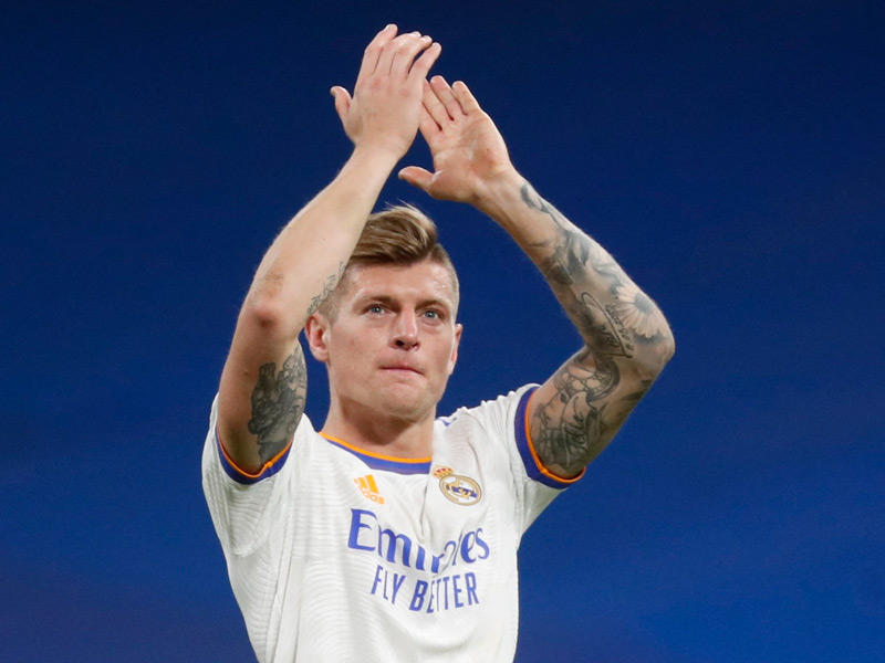 نجم وسط ريال مدريد الإسباني توني كروس