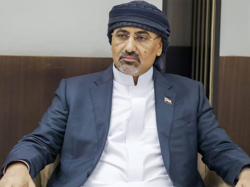 رئيس المجلس الانتقالي الجنوبي، نائب رئيس مجلس القيادة الرئاسي اليمني عيدروس الزبيدي 