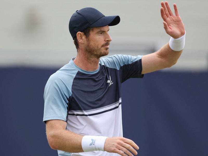  حامل اللقب مرتين في بطولة «ويمبلدون» البريطاني أندي موراي 