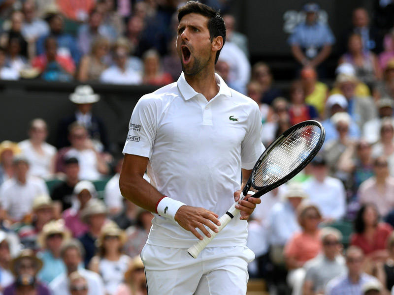 المصنف أول عالميا في كرة المضرب نوفاك ديوكوفيتش 