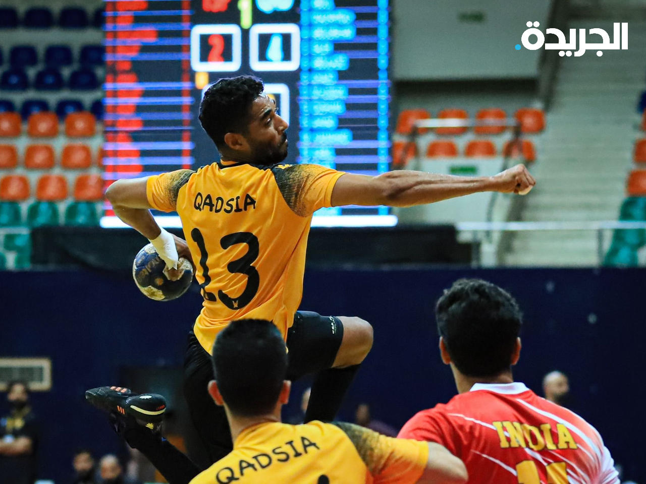 جانب من المباراة