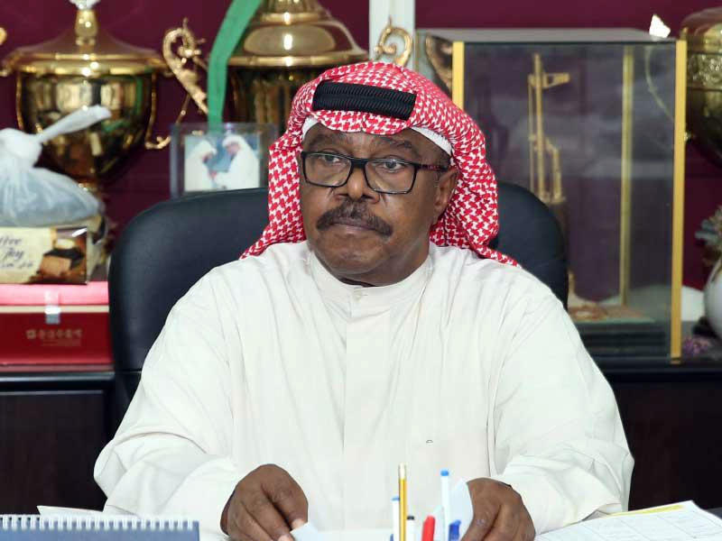  رئيس الإتحاد الكويتي لكرة اليد ناصر بومرزوق