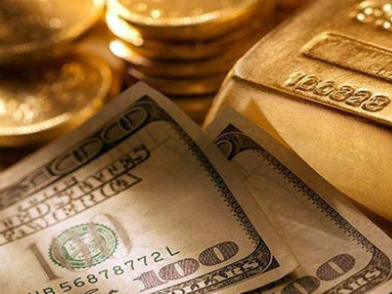 هبوط في اسعار الذهب 