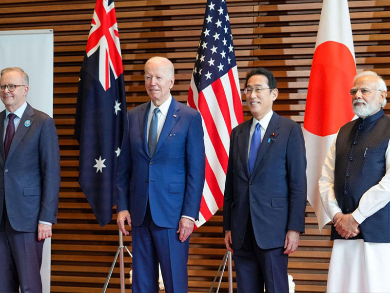 «التحالف الرباعي» إلى جانب أستراليا واليابان نظم قمة خاصة في طوكيو الشهر الماضي حضرها مودي وجو بايدن
