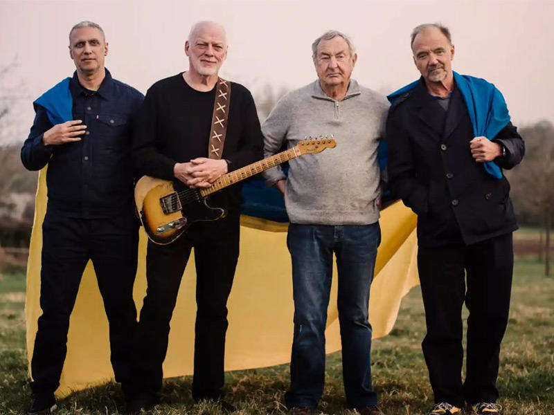 أعضاء فرقة الروك البريطانية بينك فلويد