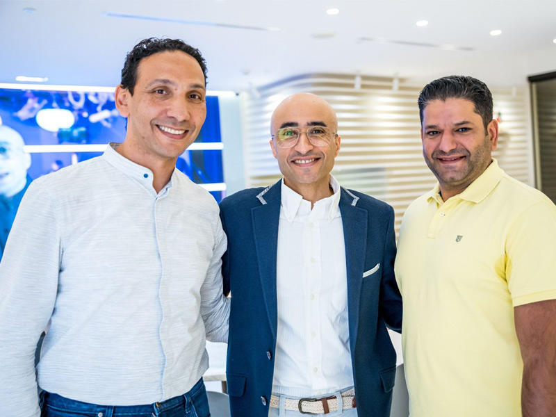  المخرج يعرب بورحمة متوسطاً والمدربان لولو الرشيد وجون الشرقاوي