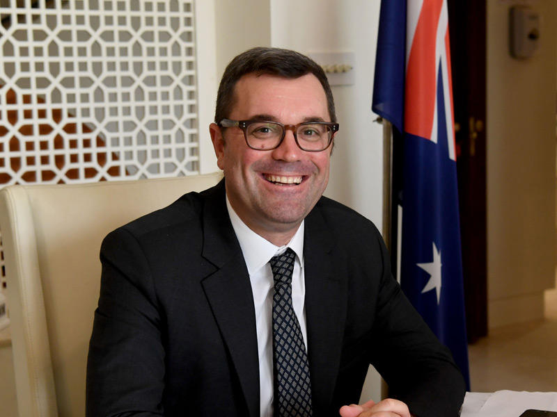 سفير أستراليا لدى الكويت جوناثان غيلبرت