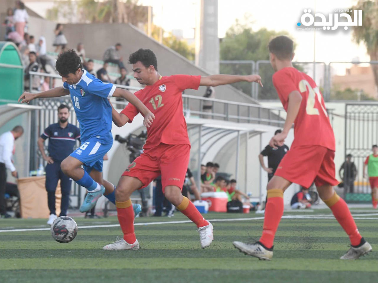 جانب من المباراة