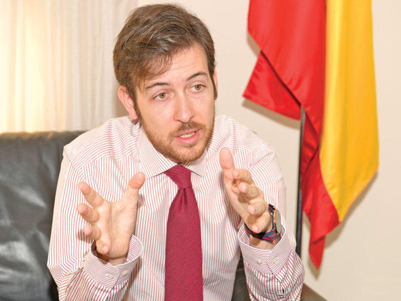 نائب رئيس البعثة الإسبانية لدى البلاد، غييرمو ريبيللو دييز