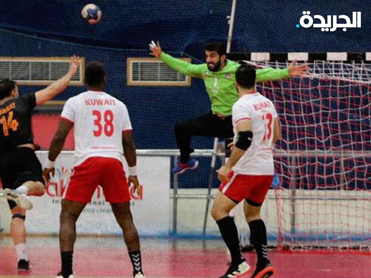 جانب من المباراة