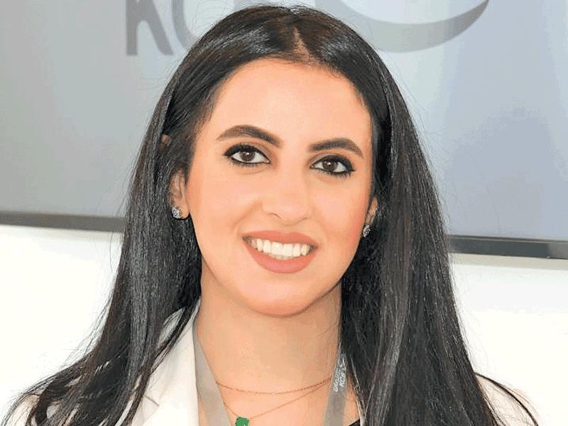 الناطقة الرسمية باسم بنك الائتمان الكويتي حباري الخشتي