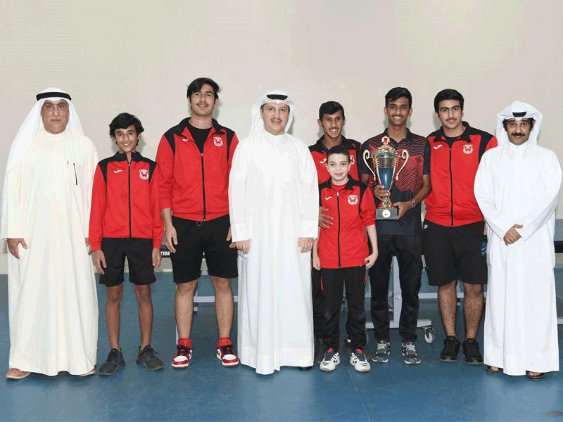 تتويج نادي الفحيحيل بطلاً لكأس التفوق