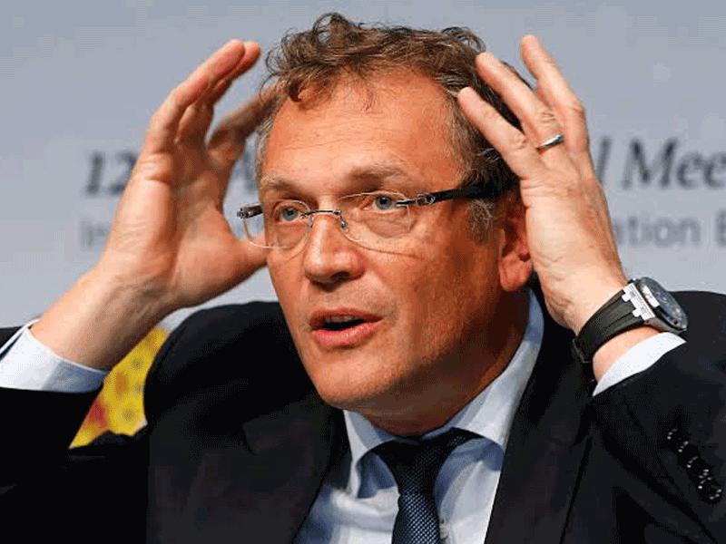 الأمين العام السابق للاتحاد الدولي لكرة القدم (الفيفا) جيروم فالك