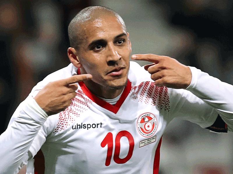 المهاجم التونسي الدولي وهبي الخزري