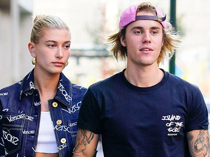  النجم العالمي ​جاستين بيبر وزوجته عارضة الأزياء العالمية ​هايلي بالدوين​ 