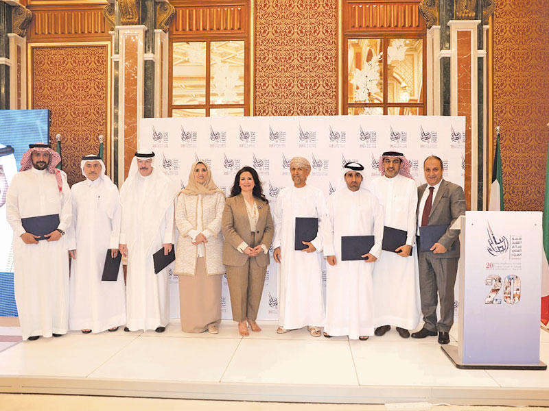 جانب من التكريم