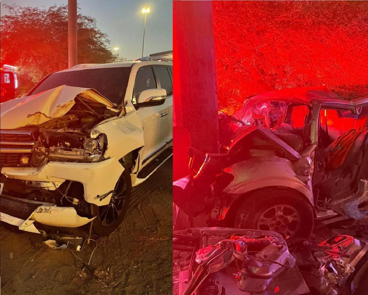 صور من الحادث 