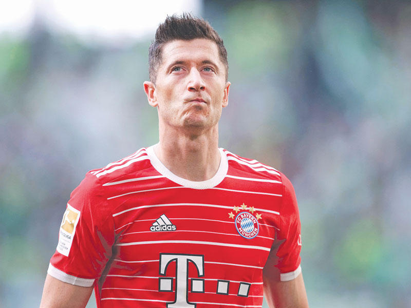  الهداف الدولي البولندي روبرت ليفاندوفسكي