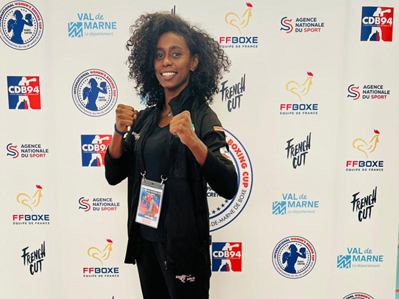  بطلة آسيا في الملاكمة نورة قشيعان المطيري