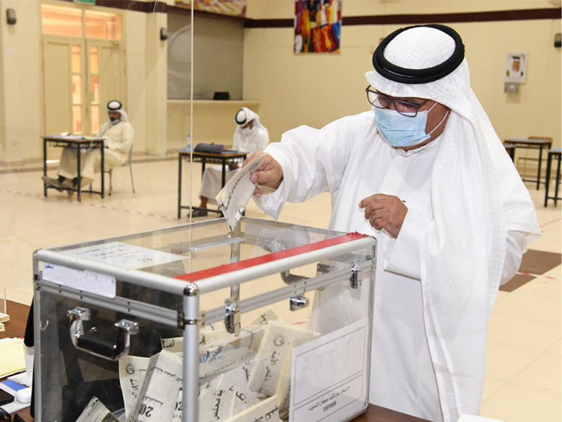 صورة ارشيفية لإنتخابات مجلس الامة