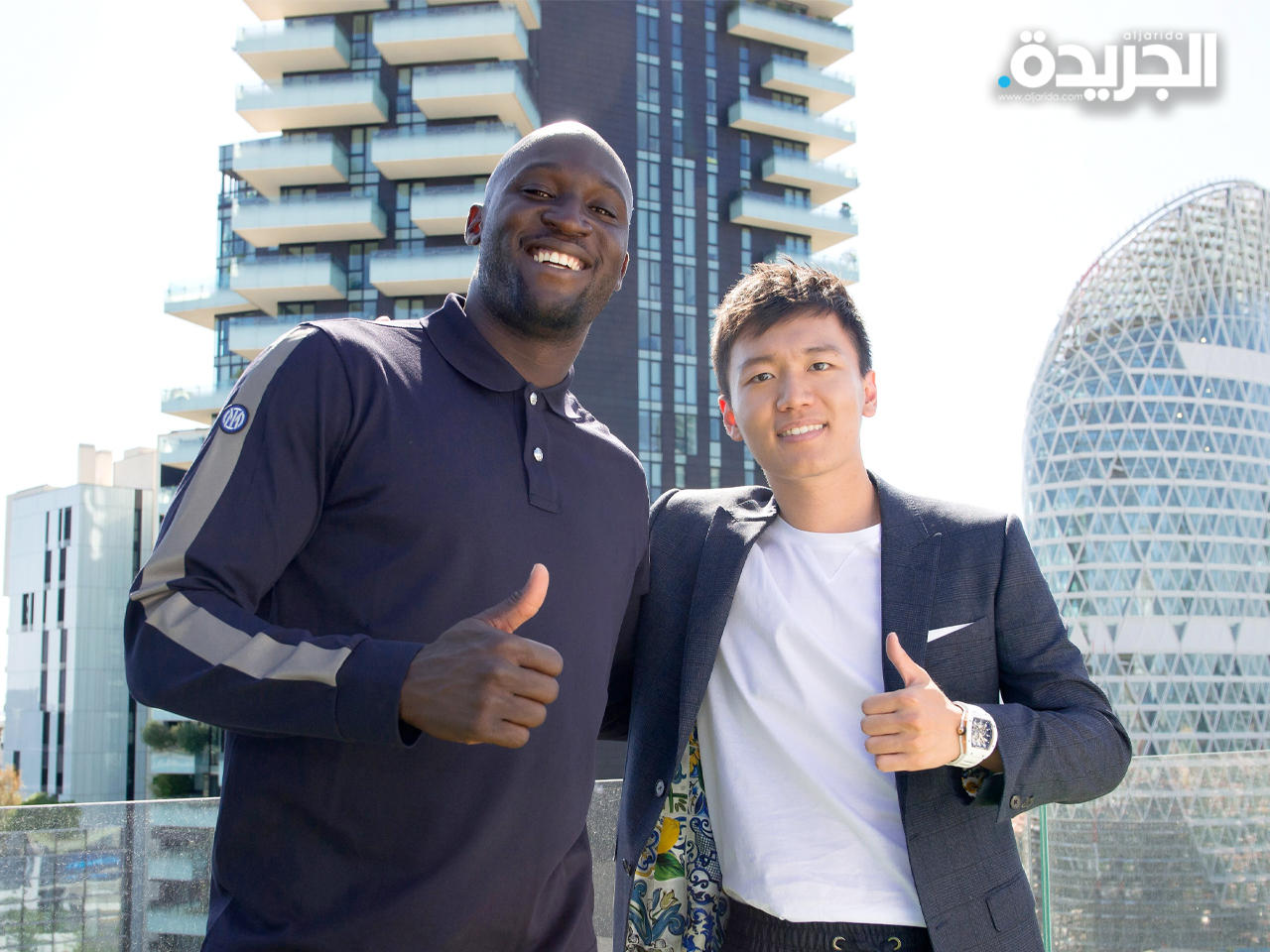 لوكاكو سعيد بعودته إلى إنتر ميلان