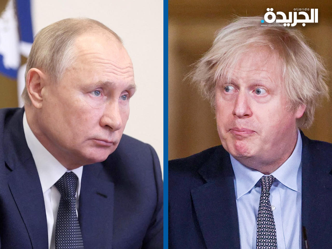 بوريس جونسون - فلاديمير بوتين