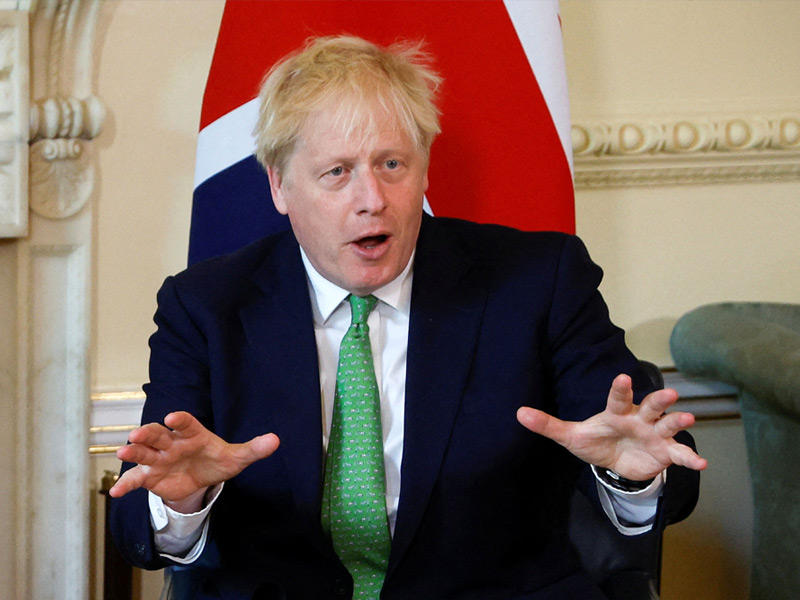  رئيس الوزراء البريطاني بوريس جونسون