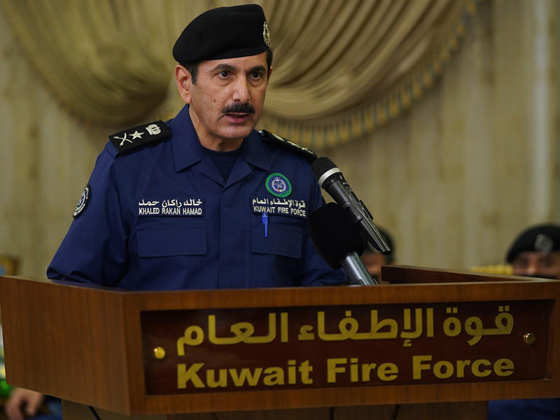 رئيس القوة الفريق خالد المكراد