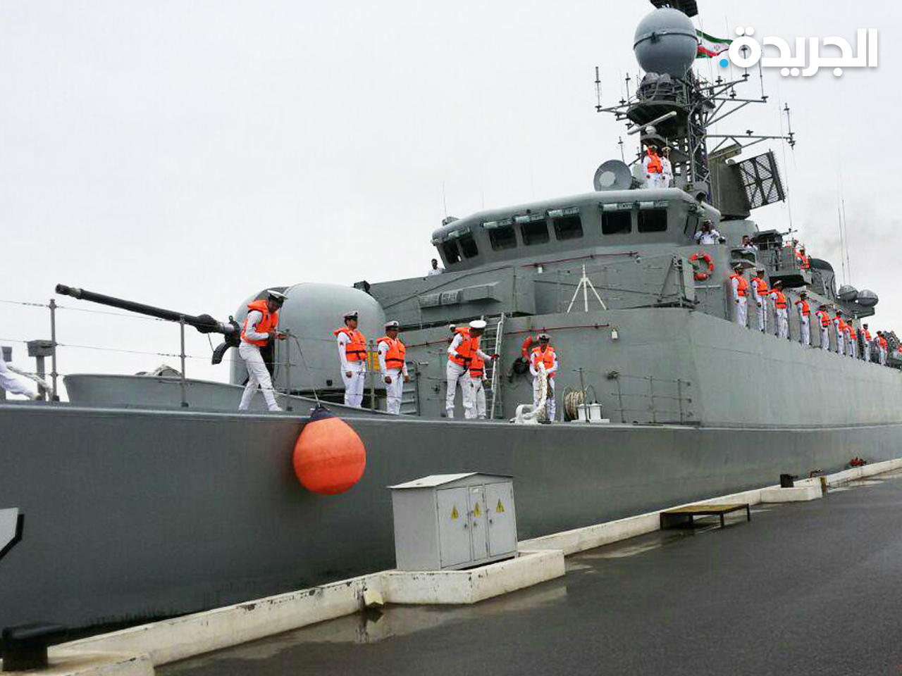 سفينة حربية إيرانية
