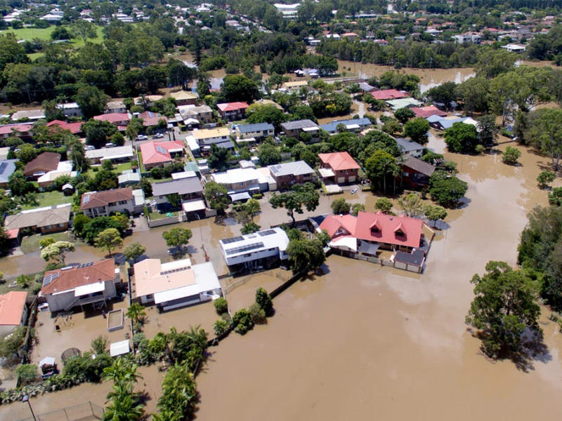 فيضاناتٍ في سيدني بسبب الأمطار الغزيرة 