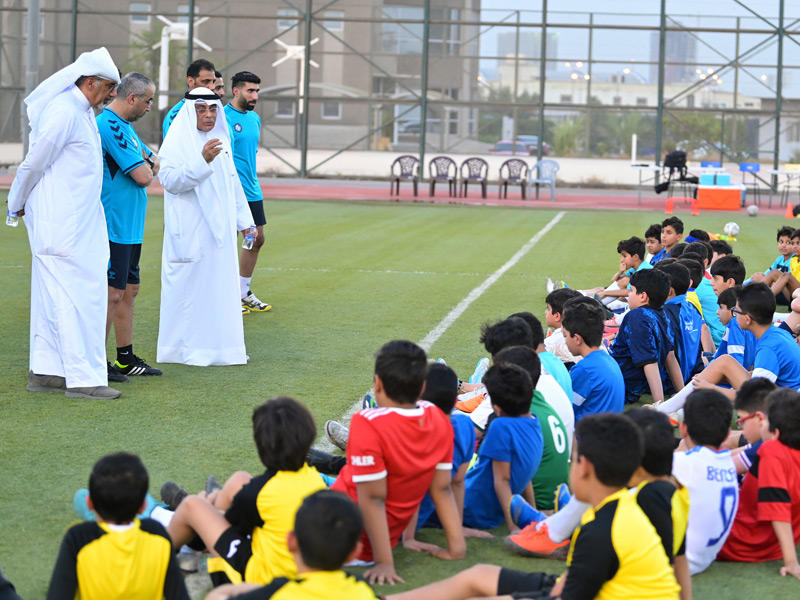 المقصيد متحدثاً إلى الموهوبين