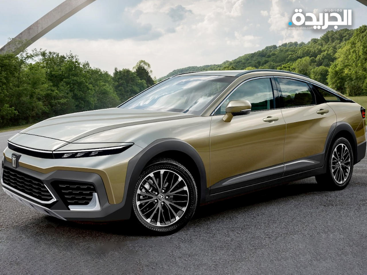 الشكل المسرب لسيارة تويوتا «كراون» 2023
