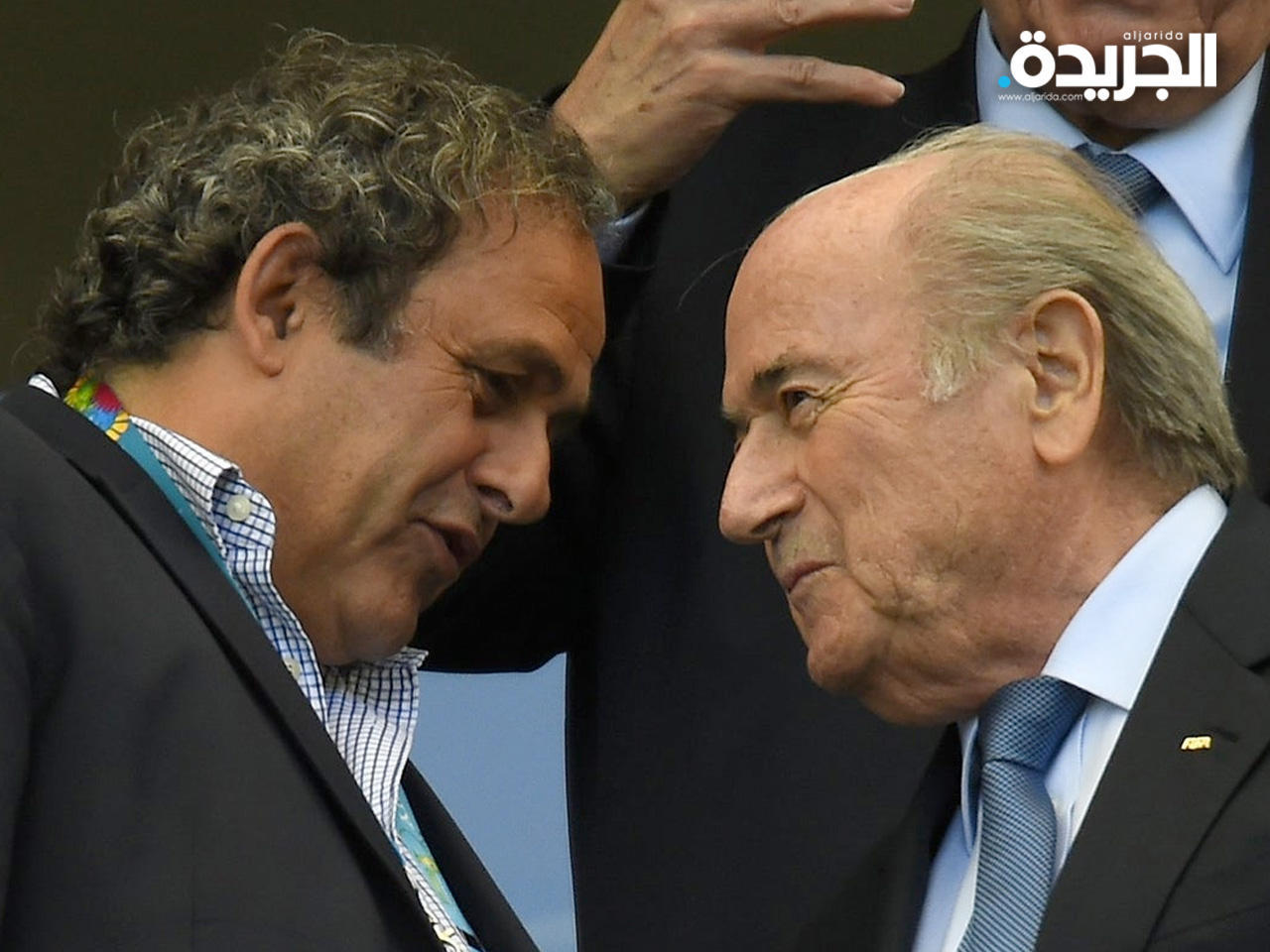 سيب بلاتر وميشيل بلاتيني