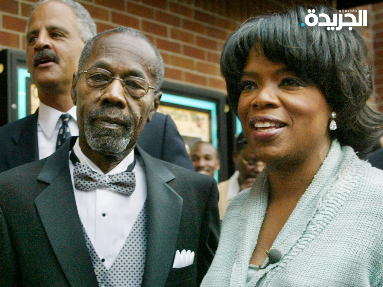 أوبرا وينفري مع والدها